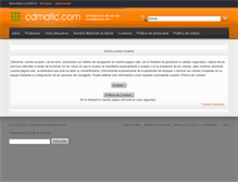 Tablet Screenshot of cdmatic.com